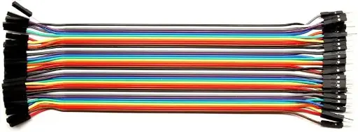 [99187182] DuPont Jumper Wires Set Female to Male 20cm [40 Jumpers Per Set]