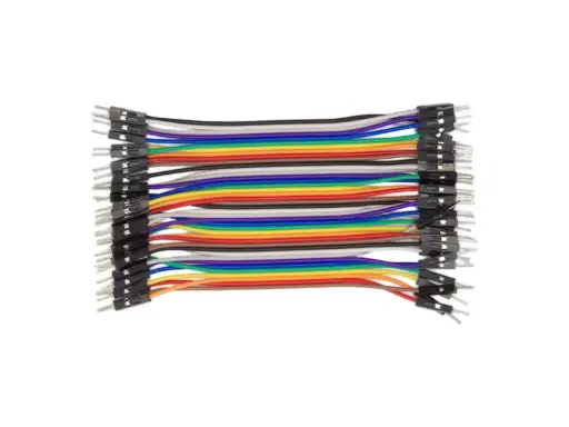 [99187183] DuPont Jumper Wires Set Male to Male 10cm [40 Jumpers Per Set]