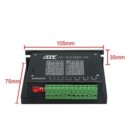 [99188774] Stepper Motor Driver HY-DIV268N-5A Subdivision Type Two-Phase Hybrid