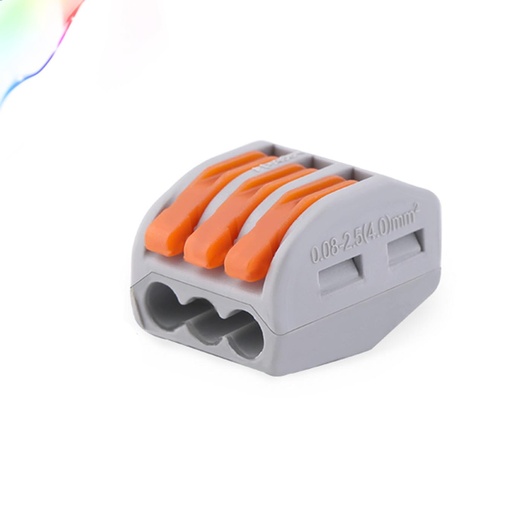 [99188787] Connector Pct-213 Wire Conductor 3 Terminals Block