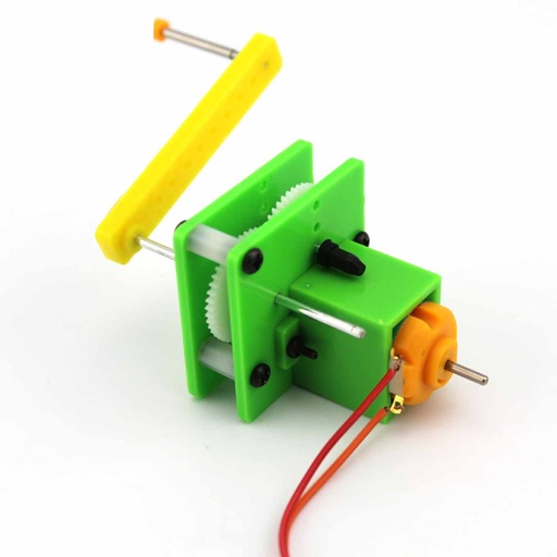 [99188800] Generator Mini Hand Electrical Experimental Dynamo Green