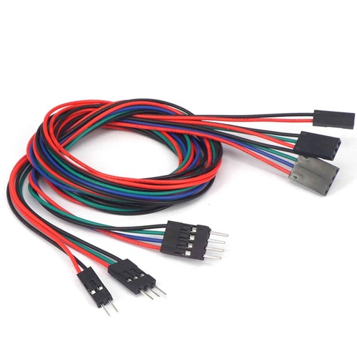 [99188854] 3D Printer Accessories 4Pins 70cm Female-Female Dupont Cable