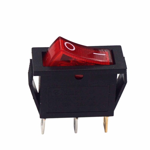 [99188864] Switch With Light Boat Power Switch 15*21 Rocker 2 Block 3 Foot