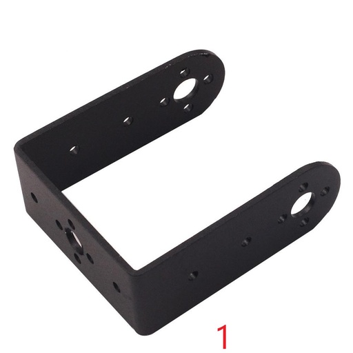 [99188922] Bracket For Nema 23/17 Stepper Motor Mount Plate Black