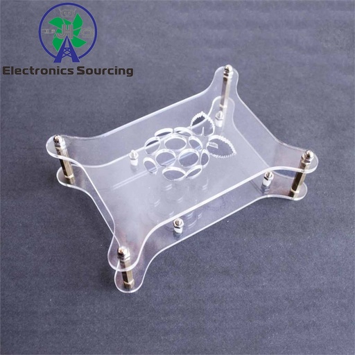 [99188940] Raspberry Pi 4-Layer Cluster Acrylic Case For RPi 3/2 B and B+ (Transparent)