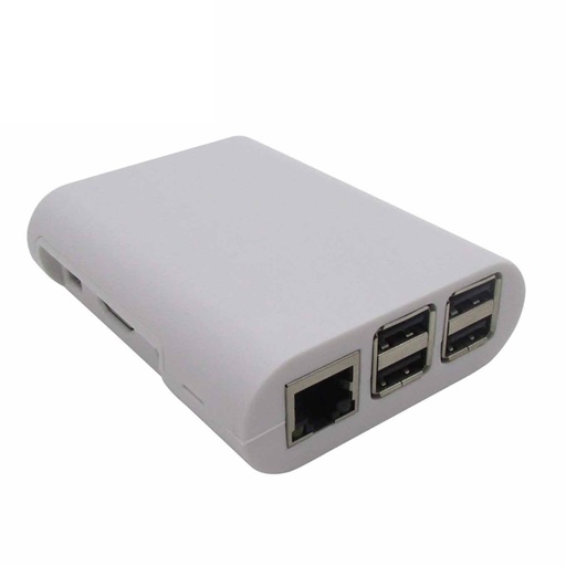 [99188943] Raspberry Pi 3 model B Case Enclosure White Without fan