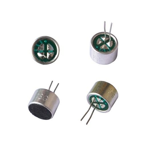 [99188983] Microphone Electret Condenser Sound Detector 9*7mm