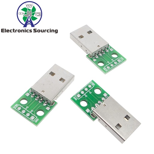 [99189065] Adapter USB male Type-A TO 4 Pins DIP Breakout
