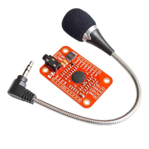 [99189086] Audio Voice Recognition Module V3 (7 voice commands) Red