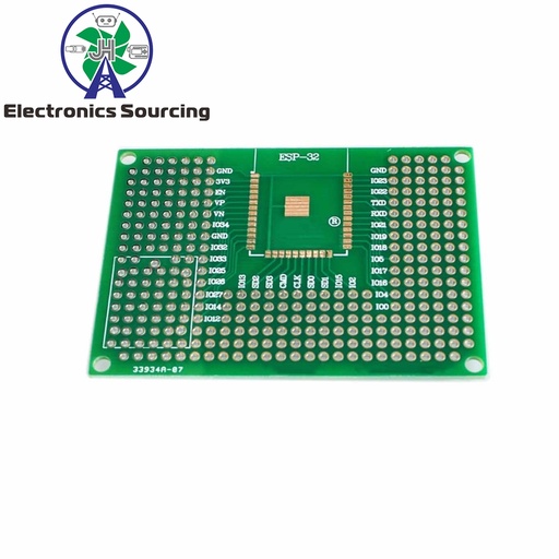 [99189178] Adapter Double Side Prototyping PCB 50x70mm For ESP8266 ESP32