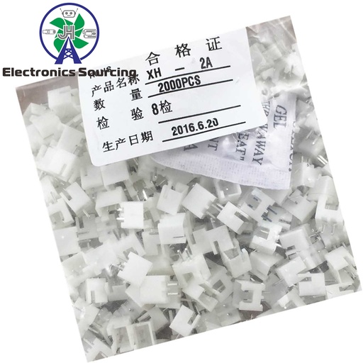 [99189191] Connector White XH2.54 2.54mm Pitch