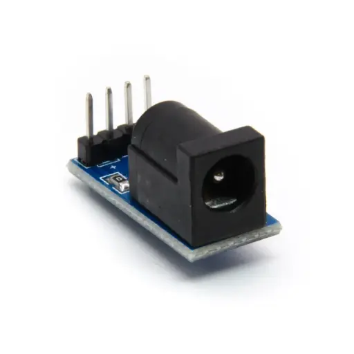 [99189195] Connector DC Barrel Power Supply Jack With Breakout Pins Adapter