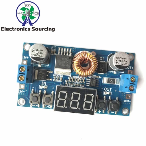 [99189236] DC-DC Adjustable Step Down Converter Module Volt Display 75W 5A 5-36V to 1.2V-32V XL4015