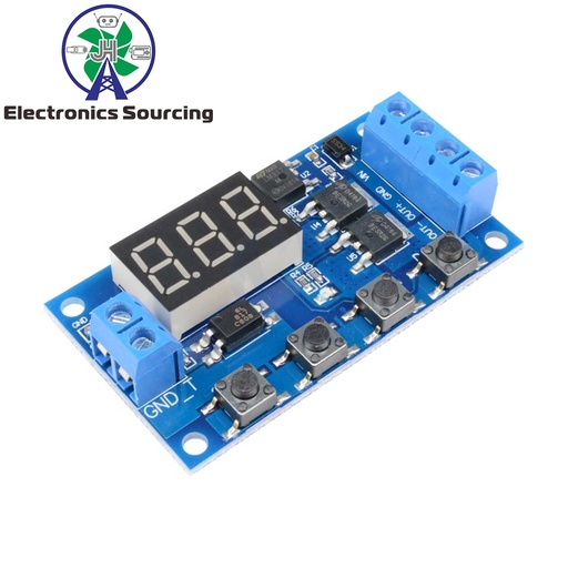 [99189273] Relay MOSFET Timer 0.1s - 999min 5-24v Module