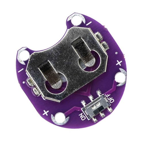 [99189279] Lilypad Coin Cell Battery Holder Battery Mount Module CR2032