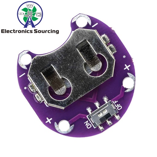 [99189279] Lilypad Coin Cell Battery Holder Battery Mount Module Cr2032