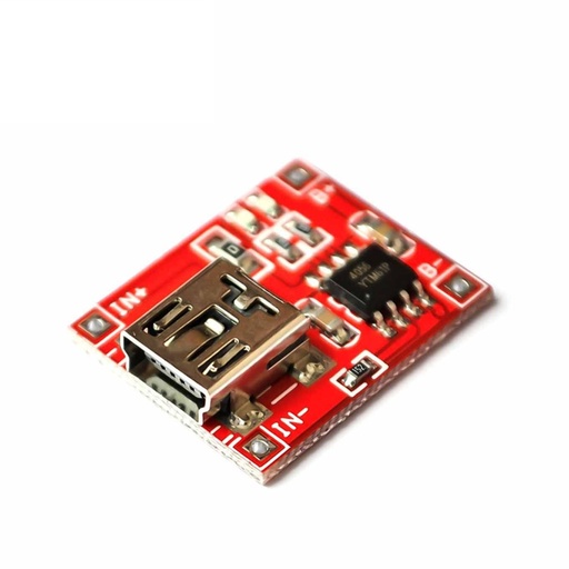 [99189285] DC-DC Converter Tp4056 1A Lipo Battery charger Module Mini USB Red