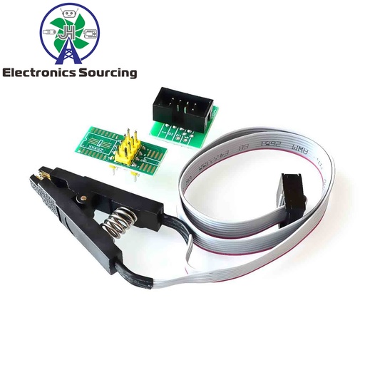 [99189297] Programmer Flash chip Ic Test Clips Sop8 Sop16