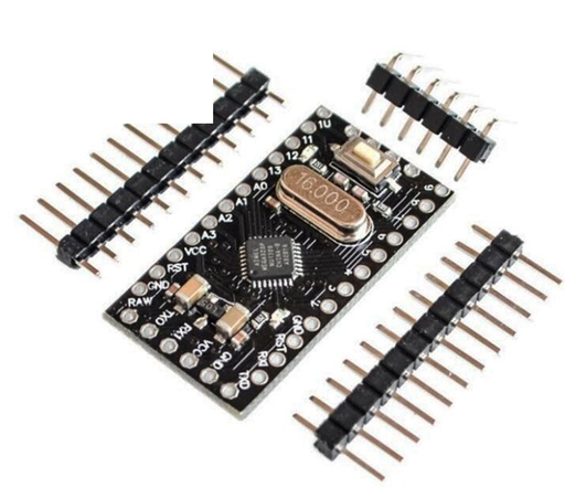 [99189300] Arduino Pro Mini Atmega168p 16MHz Board 5V Black (Compatible)