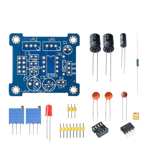 [99189306] Signal Generator Ne555 Pulse Frequency Adjustable Module Square Wave Diy Kit