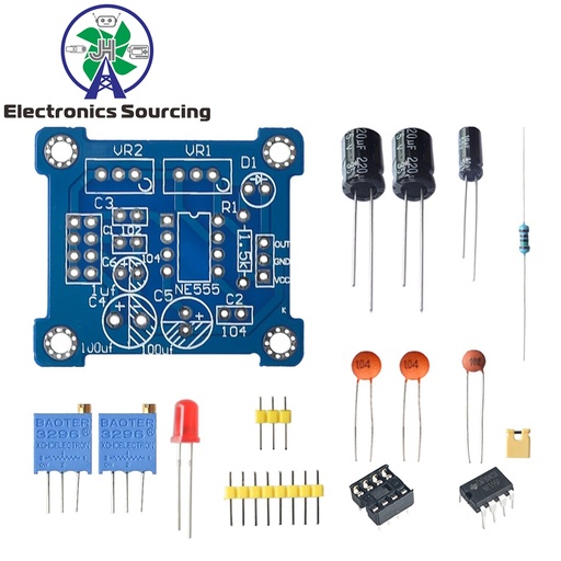 [99189306] Signal Generator Ne555 Pulse Frequency Adjustable Module Square Wave Diy Kit