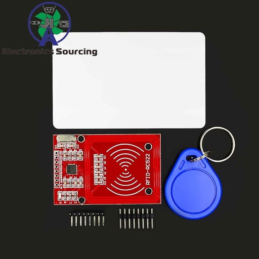 [99189323] RFID Kit Mfrc-522 Rc522 RFID Card Module Red
