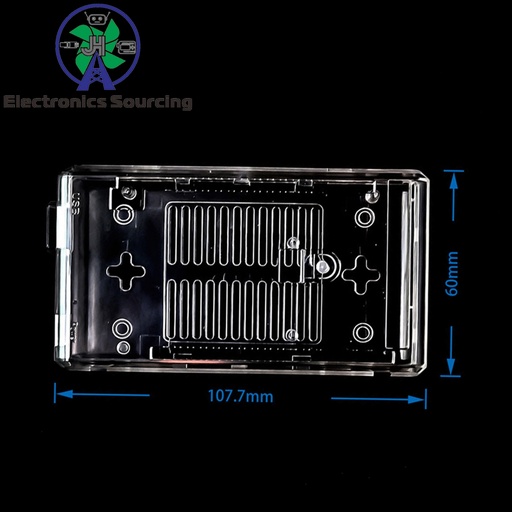 [99189325] Acrylic Shell Enclosure Protective Box MEGA2560 Black