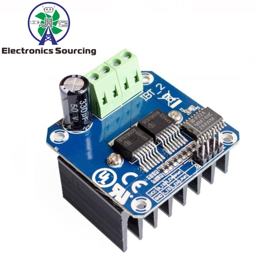[99189338] Motor Drive BTS7960 43A High Power Module