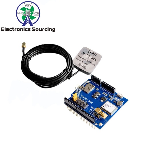 [99189348] GPS Neo-6M Logger Shield With SD Slot Card