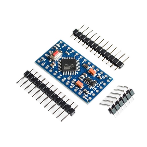[99189394] Arduino Pro Mini Atmega328P 3.3v/8MHz Blue (Compatible)
