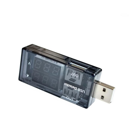 [99189432] Digital Voltmeter Ammeter USB Tester Double Row Display Keweisi Compatible