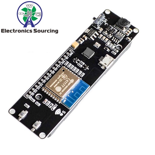 [99189444] Wemos ESP8266 Wroom D1 Mini WiFi Module 18650 Battery Holder Onboard