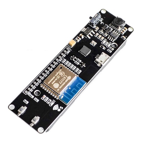 [99189444] Wemos ESP8266 Wroom D1 Mini WiFi Module 18650 Battery Holder Onboard