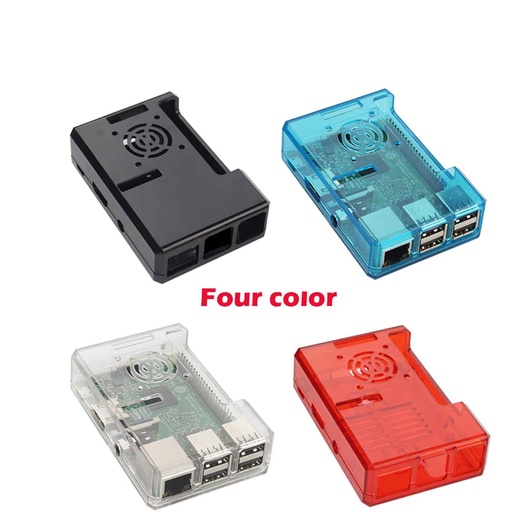 [99189453] Raspberry Pi 3 model B Case Enclosure Abs Gpio Without Fan Black