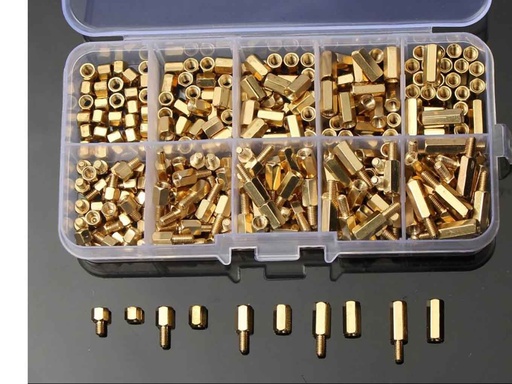 [99189474] Spacer Screw Nut M3 300 Boxed Hexagonal Copper Columns