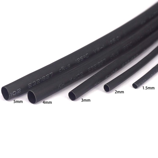 [99189476] Heat Shrink Diy Accessories Heat-shrinkable Tube 5mm (1 Metre)