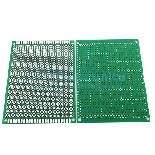 [99187482] Prototype Single Side PCB 7x9 cm Universal Board Green