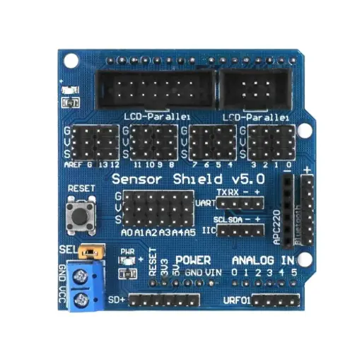 [99187504] Expansion V5.0 Sensor board Shield for UNO Black