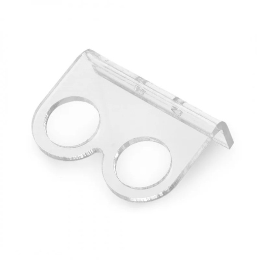 [99187515] Bracket for Ultrasonic HC-SR04 Distance Sensor Transparent