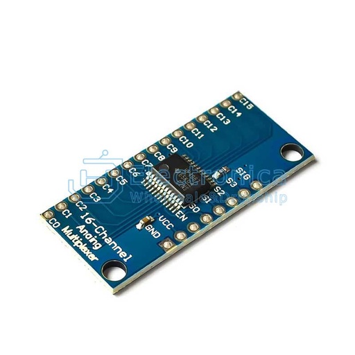 [99187517] MUX 16 channel Analog Multiplexer 74HC4067 Blue