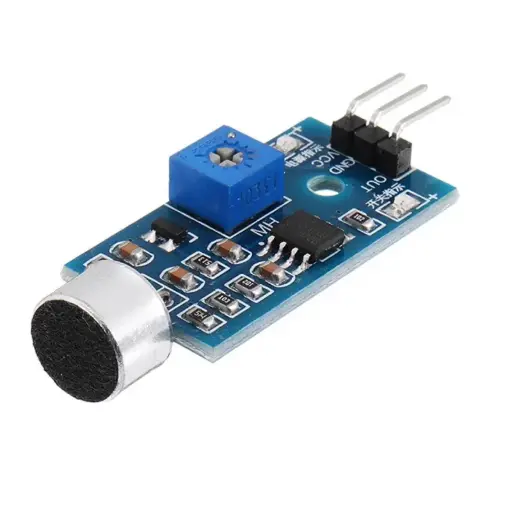[99187540] Microphone Sound Detection Sensor Blue