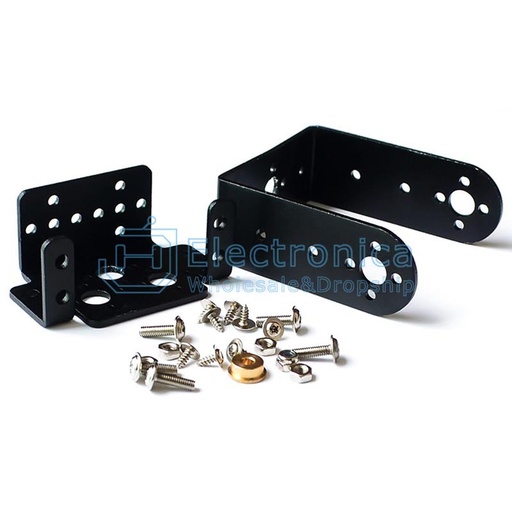 [99187545] Bracket - Long U Shaped and Multifunctional Brackets For Servo With Bearing Screws & Nuts