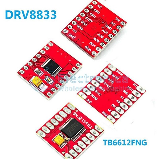 [99187550] Motor Driver Module 2Ch 1.2A 15V TB6612FNG
