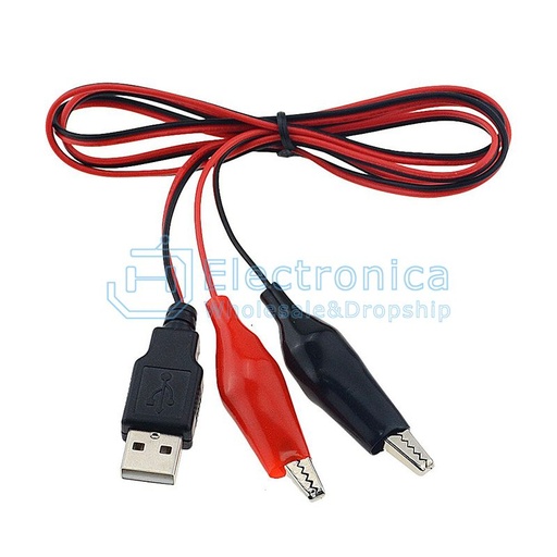[99187570] Alligator to USB Male Clip
