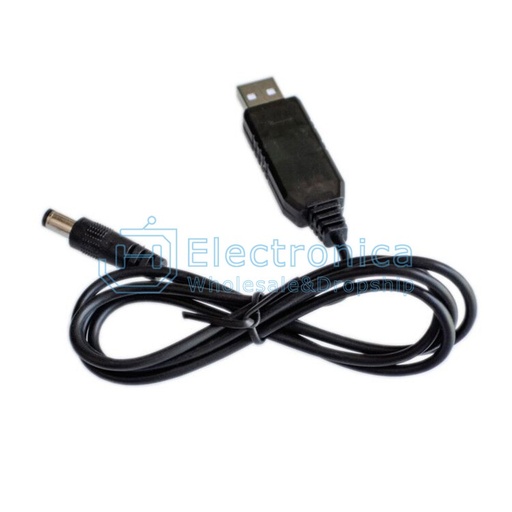 [99187678] USB to 12V DC PSU Power Supply Adapter 5.5mm 12V DC Jack with Boost Converter Module