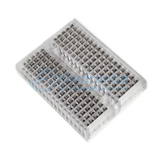 [99187859] Breadboard Mini Solderless 170 Tie-points Breadboard Transparent