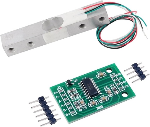 [99187863] Weight Sensor Kit 10KG - Load Cell Amplifier HX711
