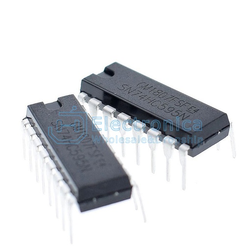 [99187887] IC Shift Register 8-Bit DIP 74HC595N