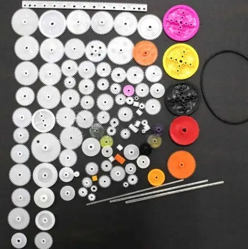 [99187904] Robot - Plastic 106 0.5 Part Transmission Accessories for DIY Motor Gear Box