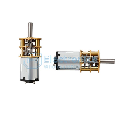 [99187940] Motor DC Micro Geared 10mm Long Axis Metal Gear Box GA12-N20 100RPM 6V